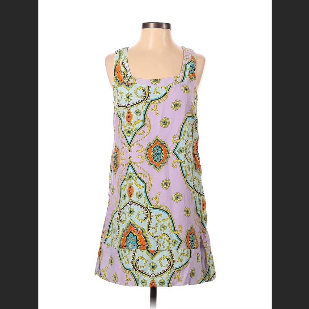 Alice & Trixie multicolored print mini dress Sz S